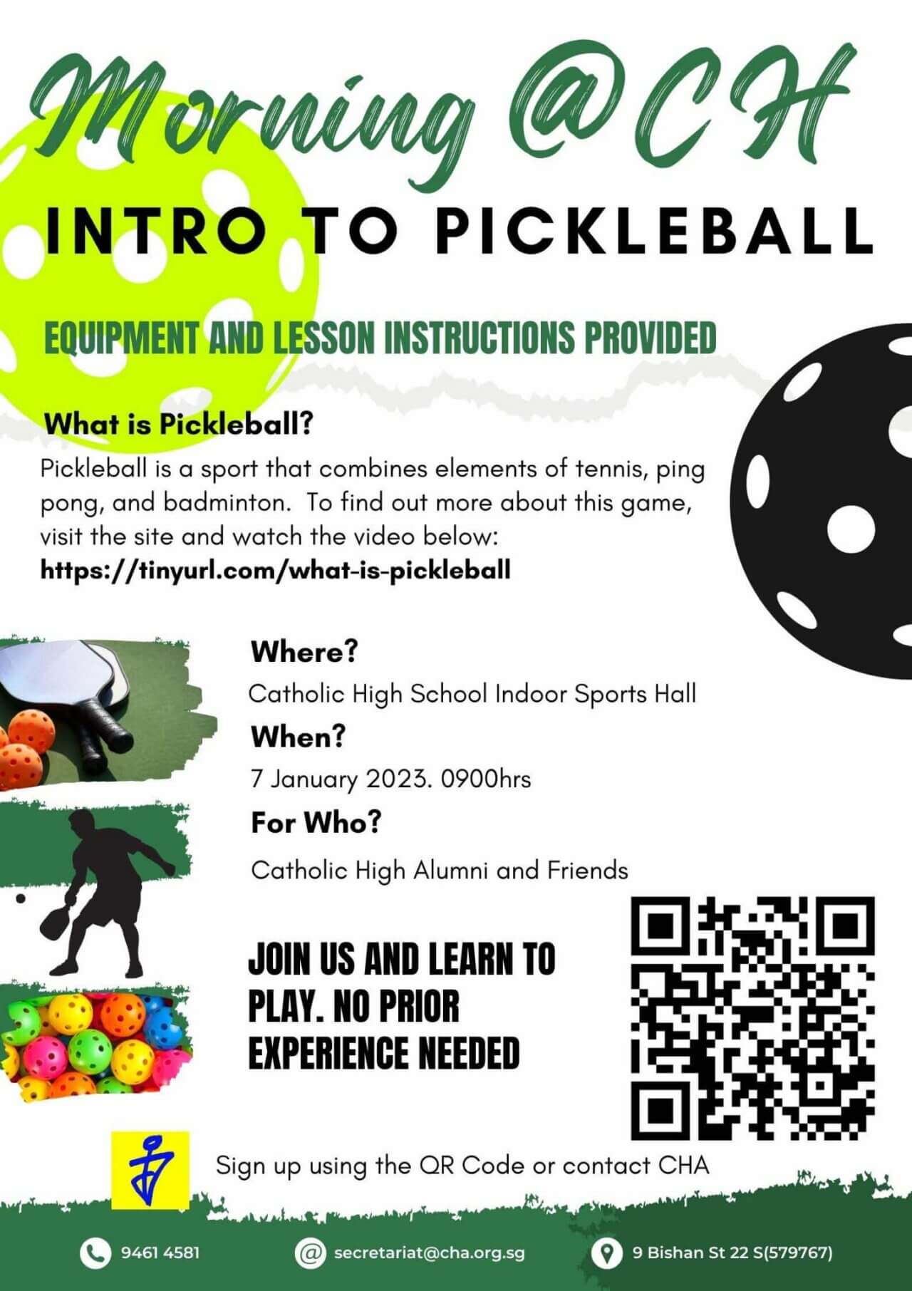 Intro to Pickleball | Catholic High Alumni